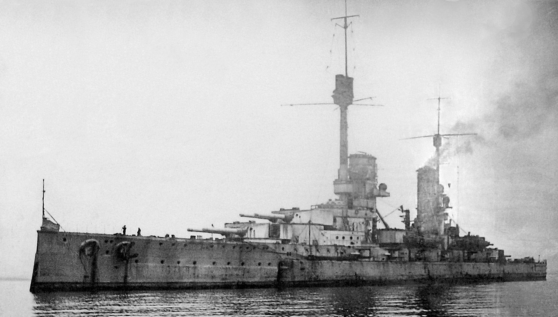 SMS Kronprinz Wilhelm, a König-class battleship of the German Imperial Navy