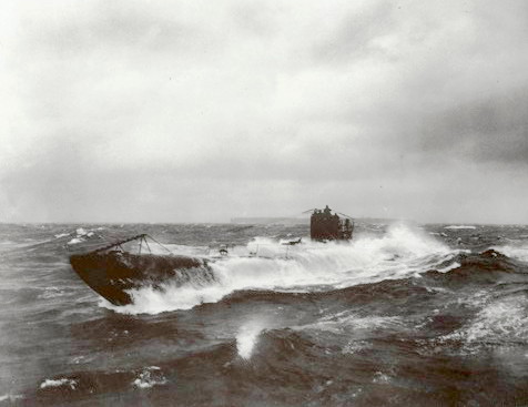 Historic photograph of UB-148, a U-boat similar to UB-78